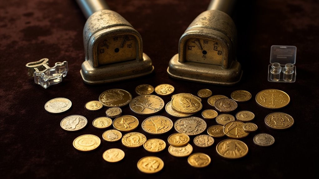 fake gold and metal detectors