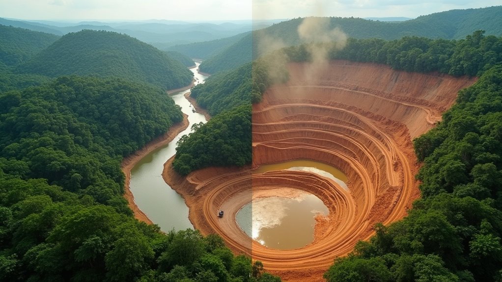 gold extraction environmental management