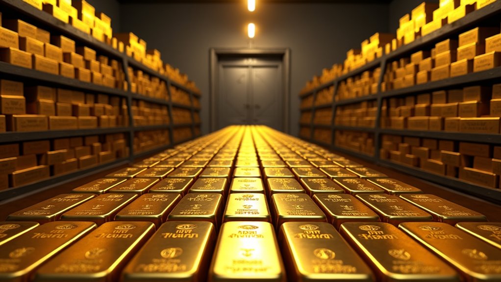 gold reserves by country