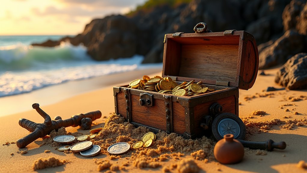 pirate treasures and legends